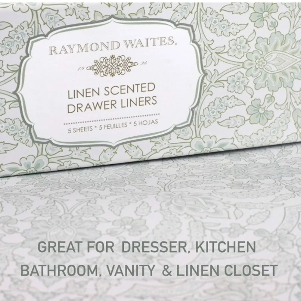 🆕🪷 Magnolia Scented Drawer Liners Vintage Raymond Waite NWT